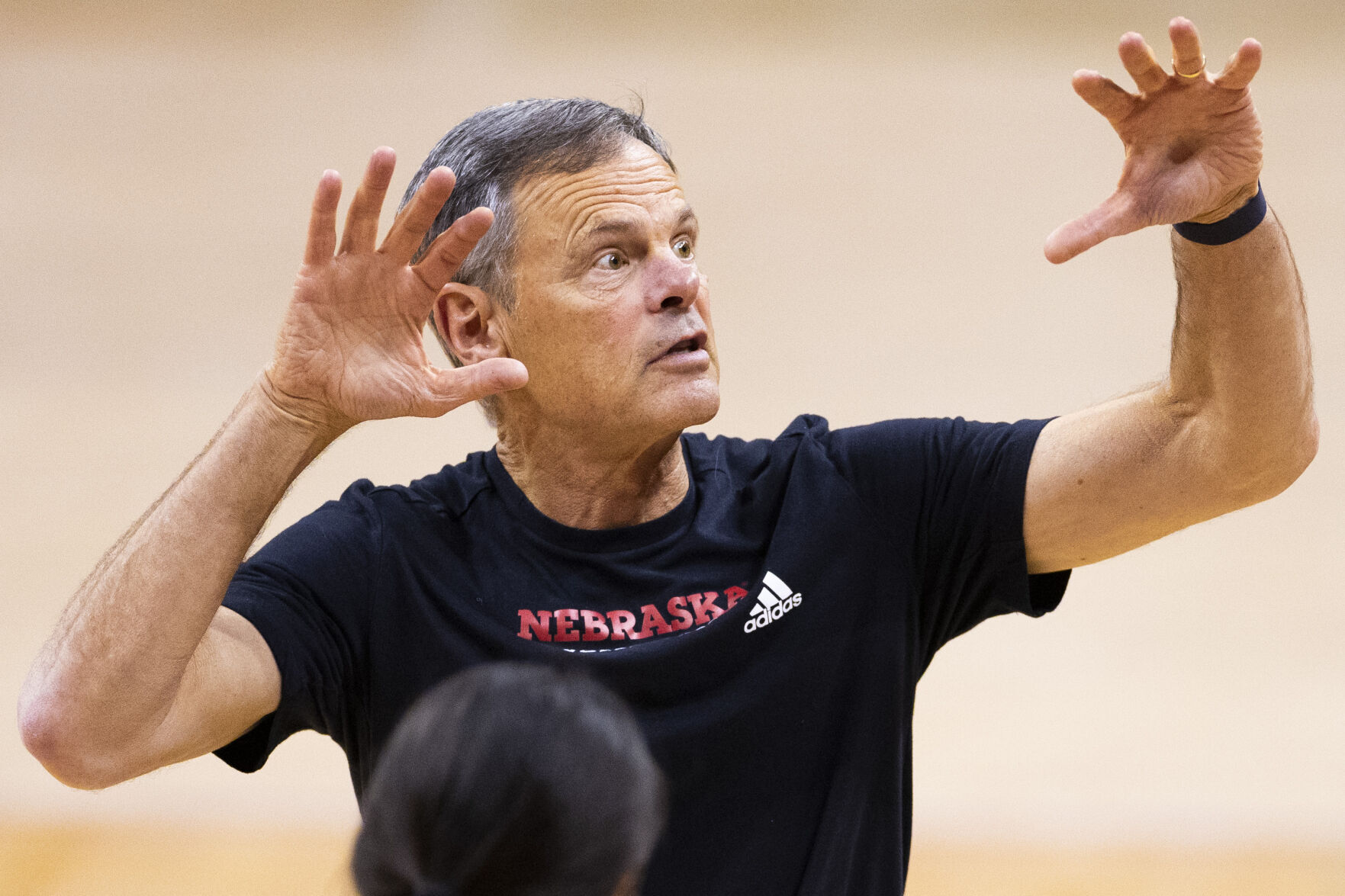 NU volleyball practice